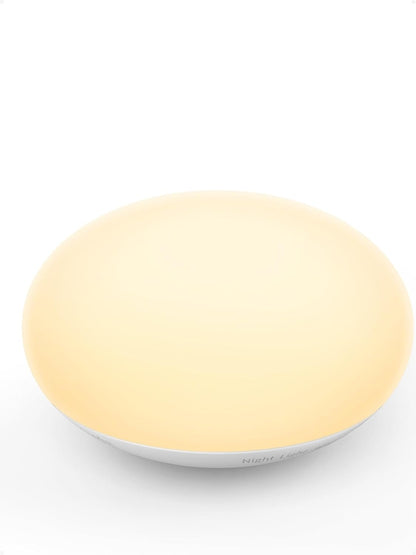Soft Silicone Night Light – Touch-Control Dimmable Bedside Lamp with Warm Eye-Caring Light & Stepless Brightness | Portable LED Night Light for Bedroom, Nursery & Relaxation