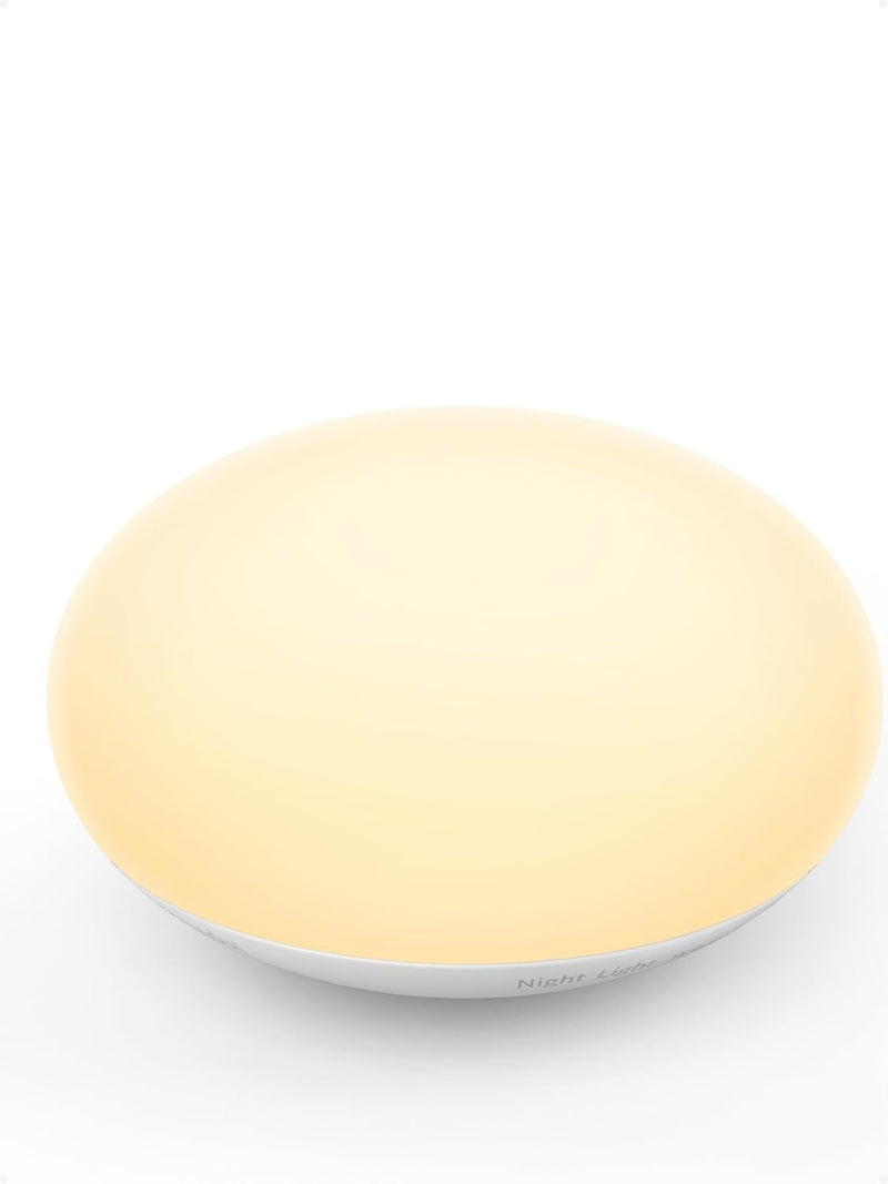 Soft Silicone Night Light – Touch-Control Dimmable Bedside Lamp with Warm Eye-Caring Light & Stepless Brightness | Portable LED Night Light for Bedroom, Nursery & Relaxation