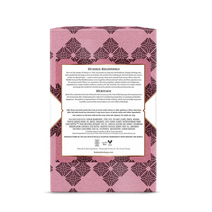 Nubian Heritage Bath Bombs Patchouli and Buriti Uplifting Bath and Body Products 1.6 Oz 6 Count